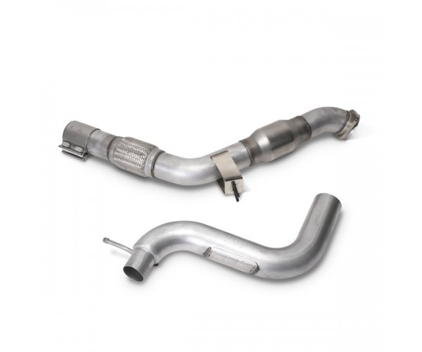 BBK 3'' High Performance Downpipe with Catalytic Convertor 2015-2020 Mustang EcoBoost